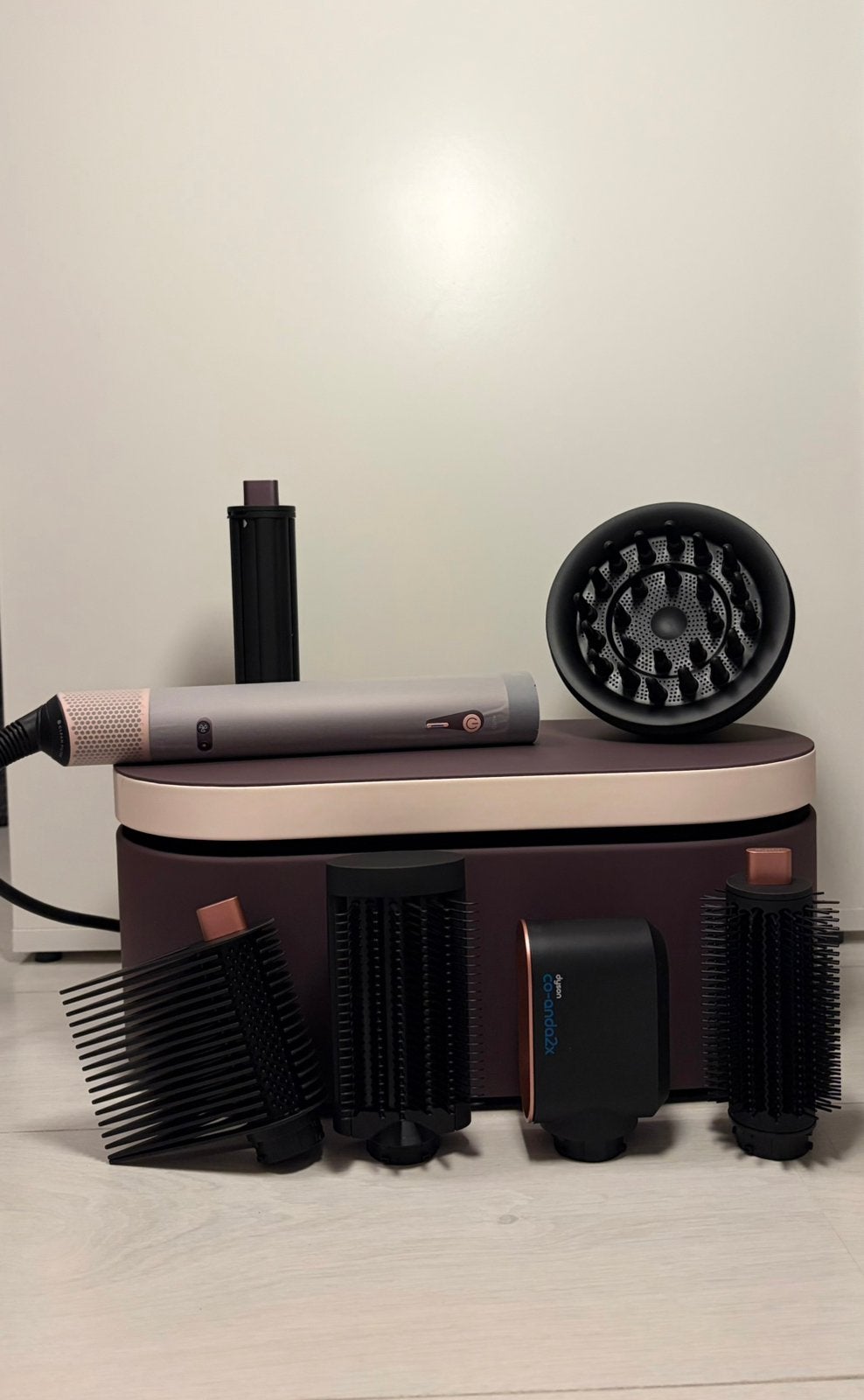 Dyson Airwrap Co-anda 2x multistyler Curly+Coily, Sieraden, Tassen en Uiterlijk, Ophalen, Nieuw, Föhn of Haardroger