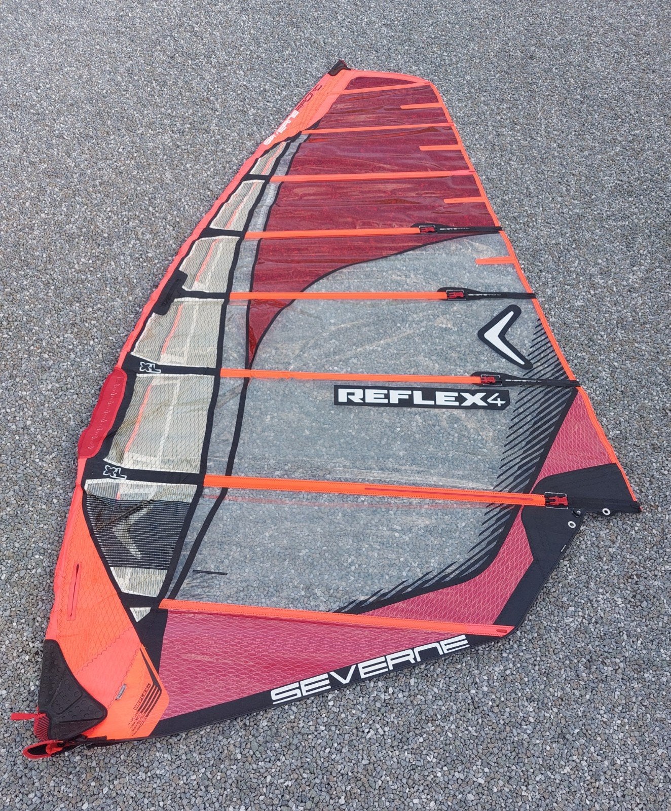 zeil Severne Reflex IV 7.0 in mooie staat, Watersport en Boten, Ophalen, 6.5 m² tot 8 m², Severne, Zeil