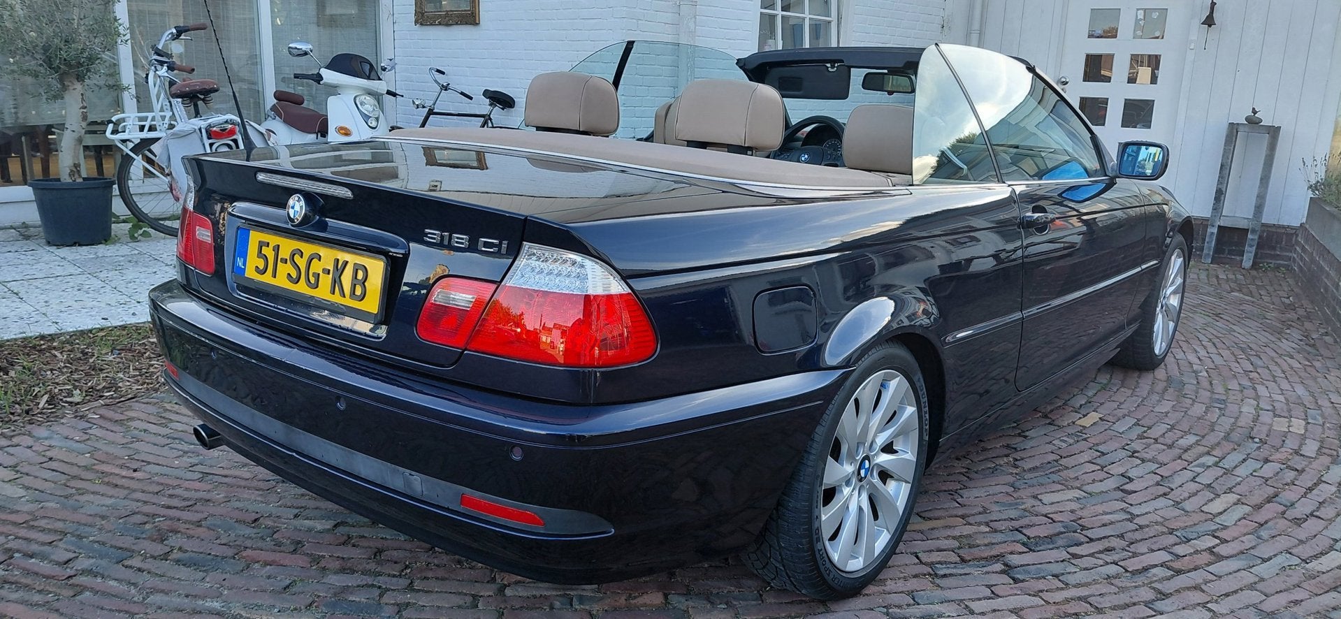 BMW 3-serie Cabrio 318Ci Special Executive 90 % BMW Dealeron, Auto's, 13 km/l, Dealer onderhouden, Achterwielaandrijving, 4 cilinders