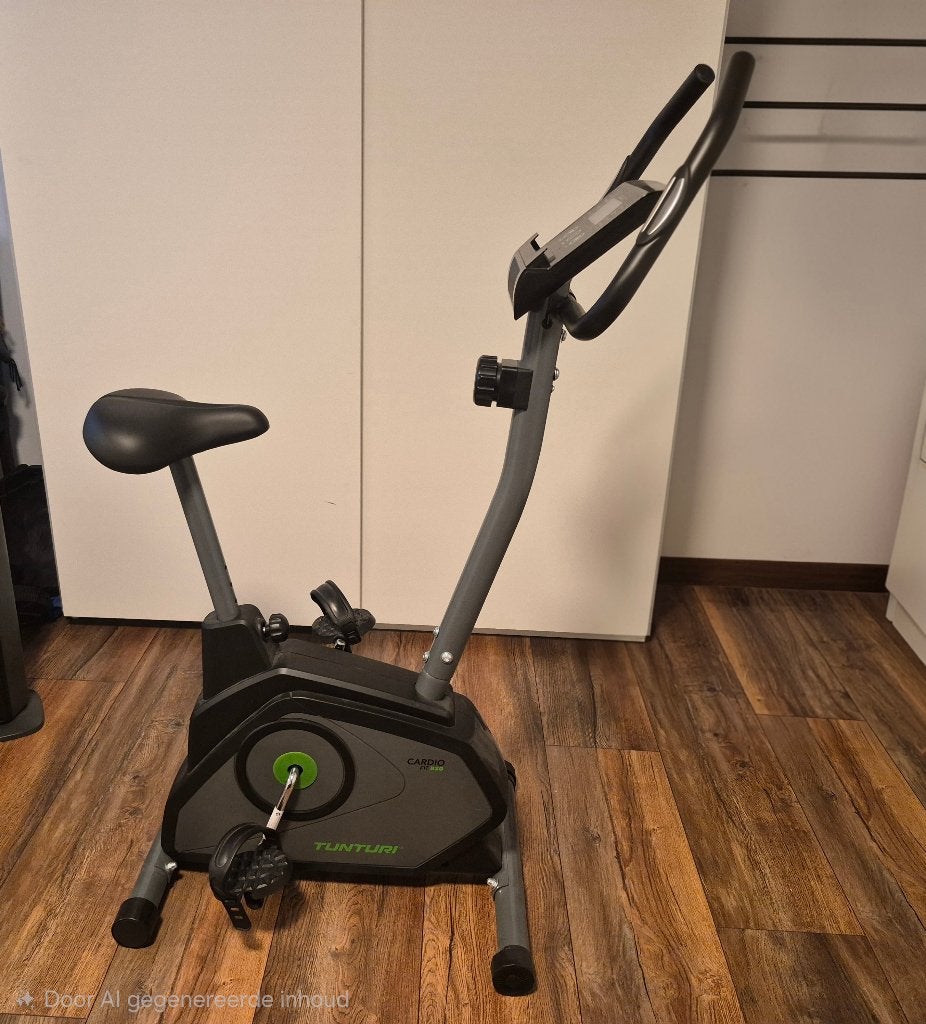Hometrainer Tunturi Cardiofit B30, Sport en Fitness, Fitnessapparatuur, Ophalen, Gebruikt, Aluminium, Benen
