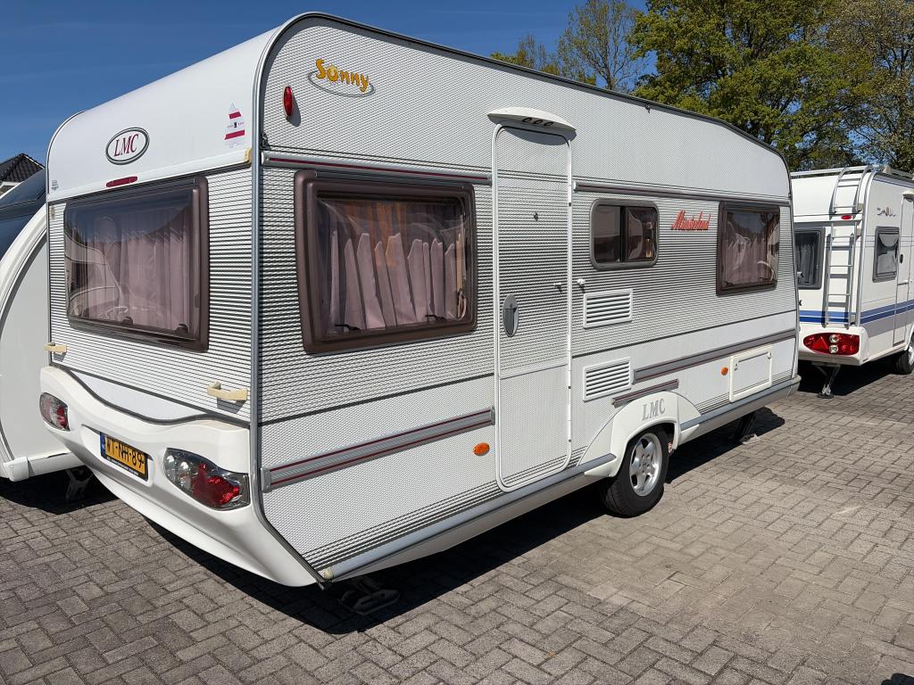 LMC Munsterland Sunny 475 TE Voortent/Mover/Fietsdr., Caravans en Kamperen, Caravans, Standaardzit, Bedrijf, Schokbreker, LMC en Münsterland
