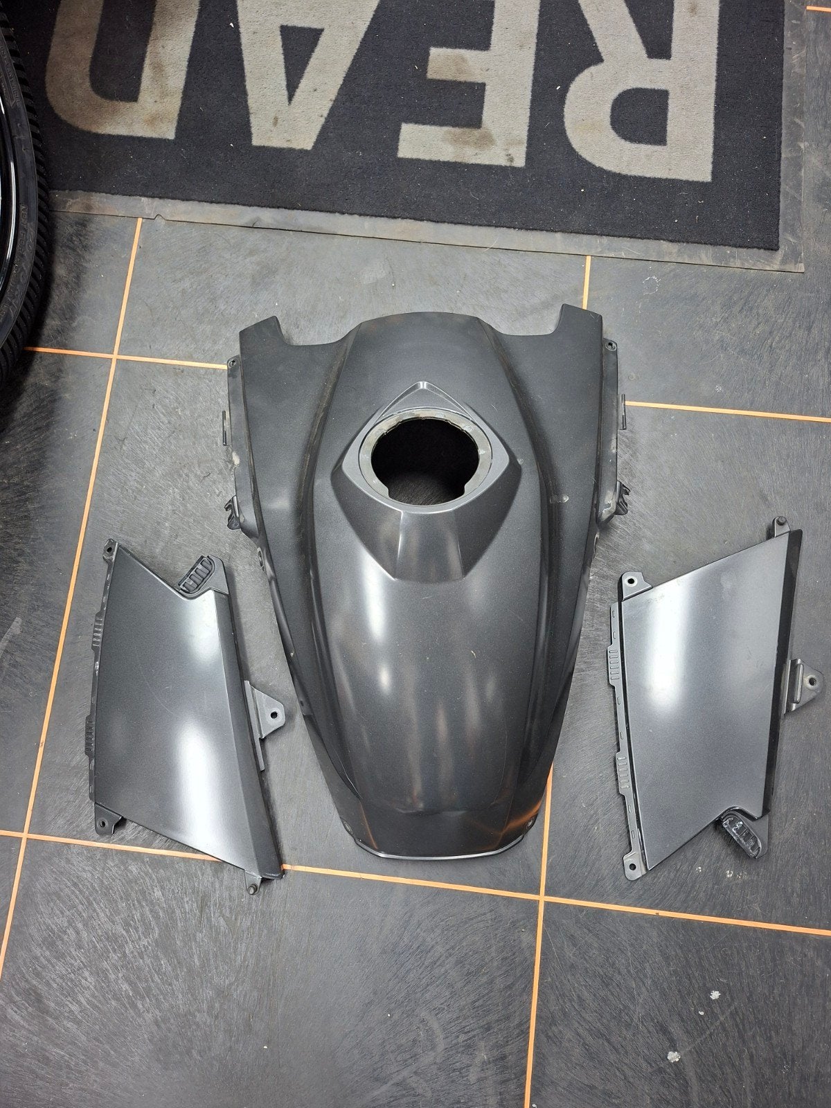 bmw 1200 gs tanklakdelen, Ophalen of Verzenden, Gebruikt