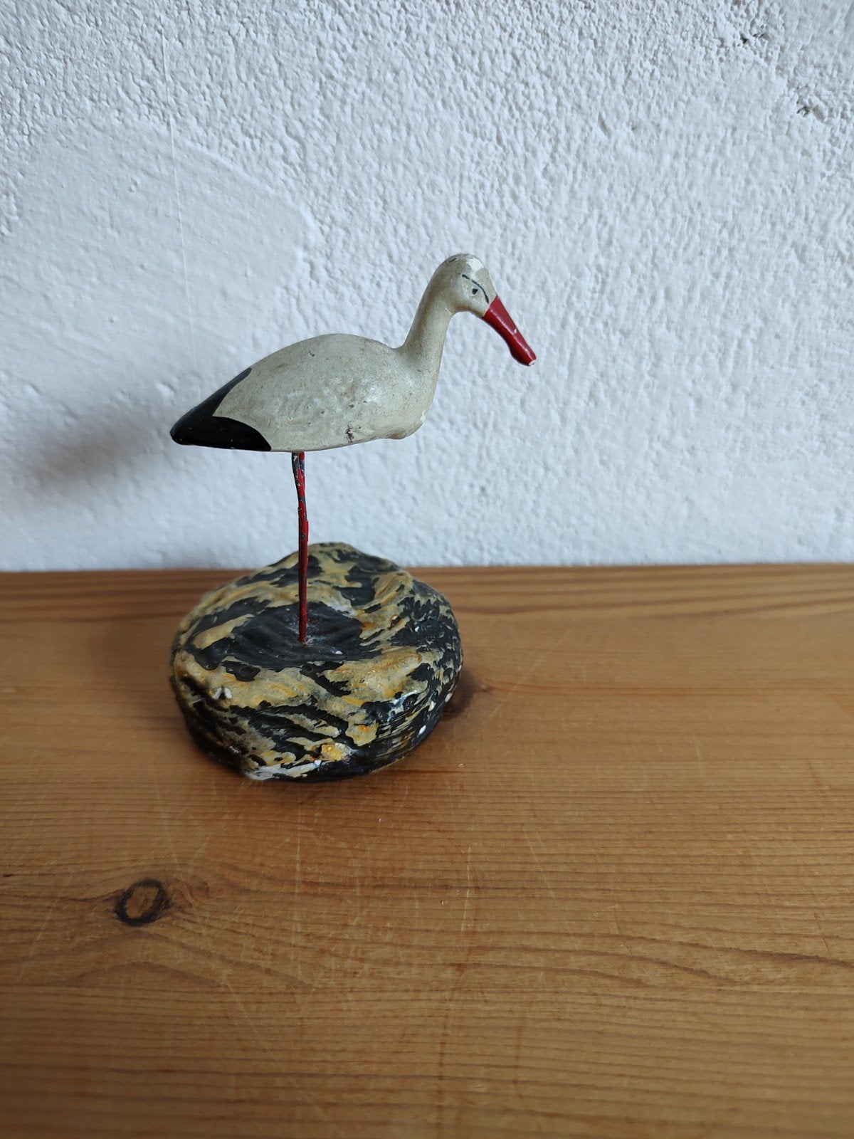Vintage ooievaar, Ophalen of Verzenden