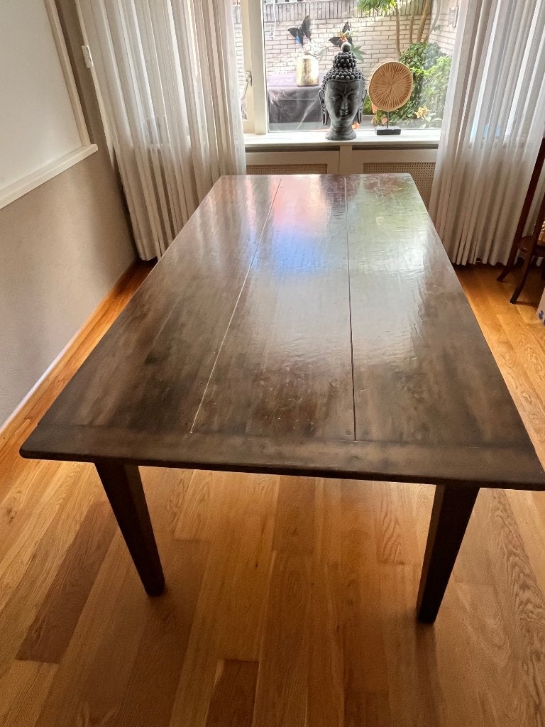 Eettafel Kersenhout, Ophalen, Gebruikt, 50 tot 100 cm, 150 tot 200 cm
