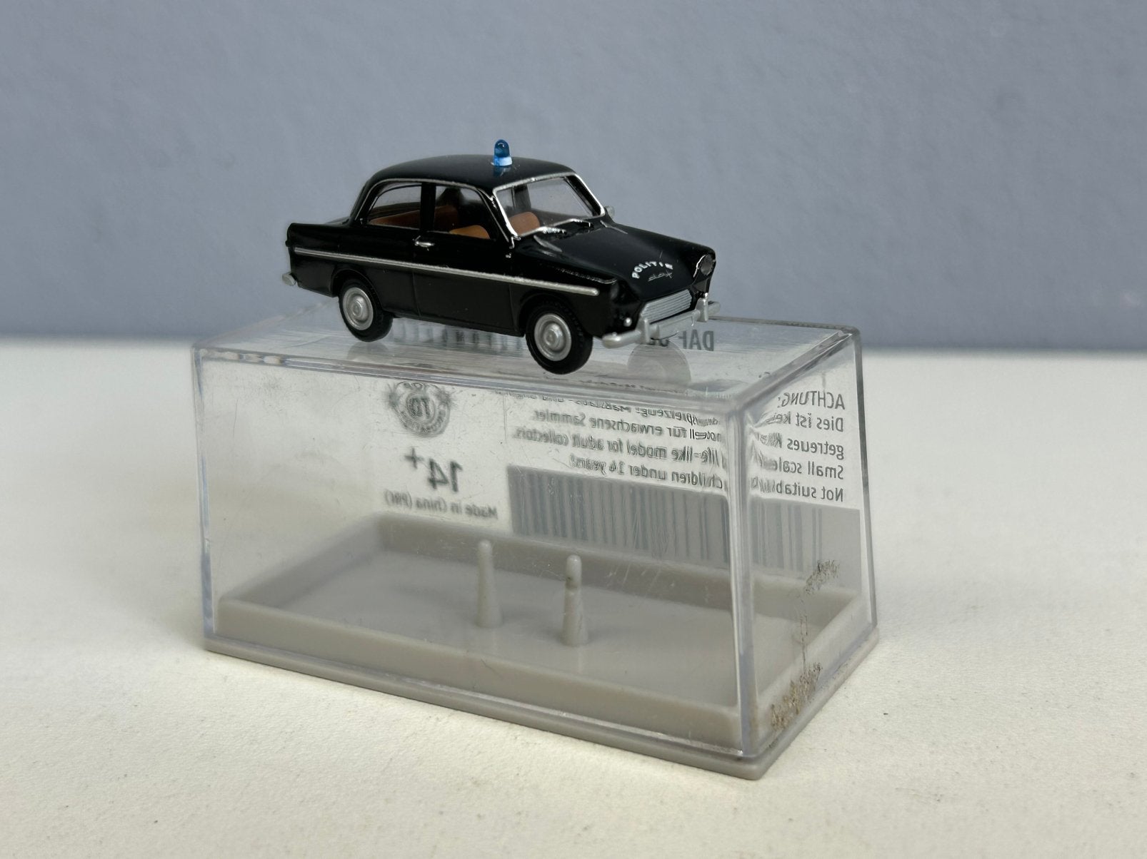 Brekina Daf 600 Politie  MIB HO a €16,50, Hobby en Vrije tijd, Ophalen of Verzenden, Nieuw, Auto, Brekina
