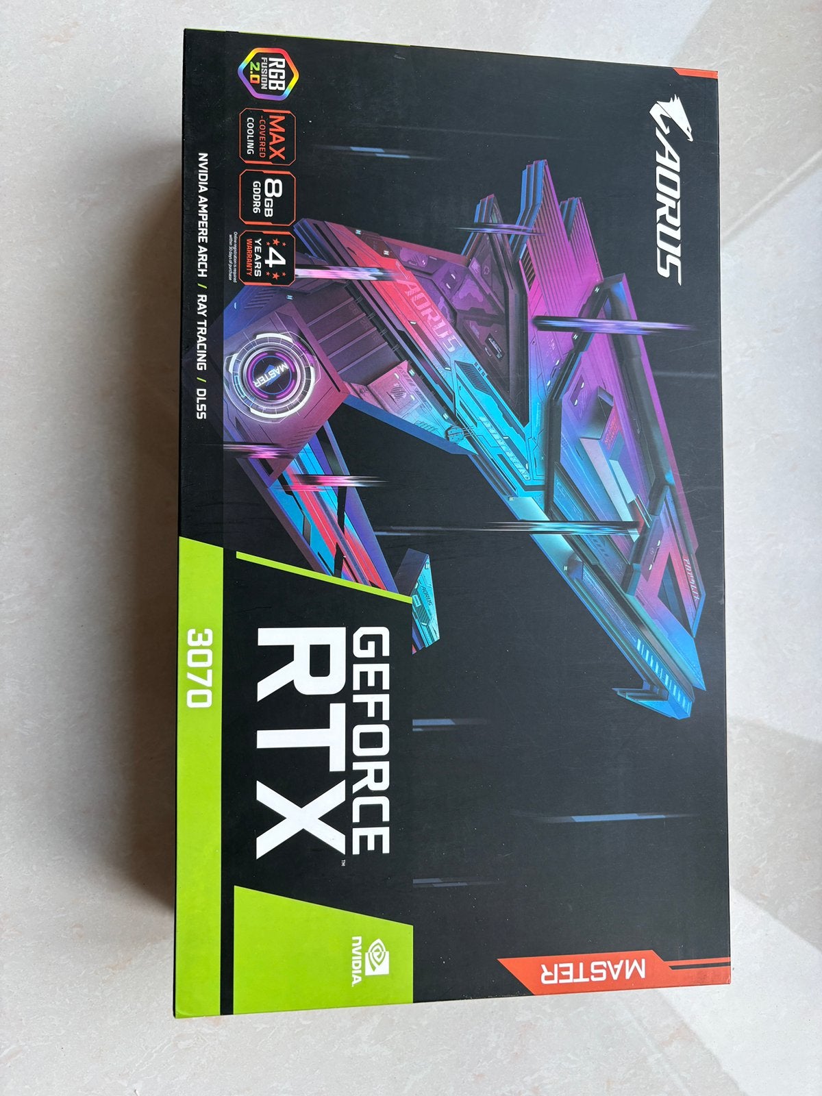 Aorus RTX3070, 8GB gddr6, Computers en Software, Videokaarten, Ophalen, Zo goed als nieuw, GDDR6, PCI-Express 4