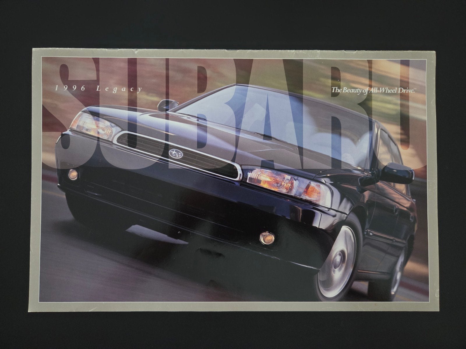 Brochure Subaru Legacy 1996 USA, Ophalen of Verzenden, Zo goed als nieuw, Overige merken