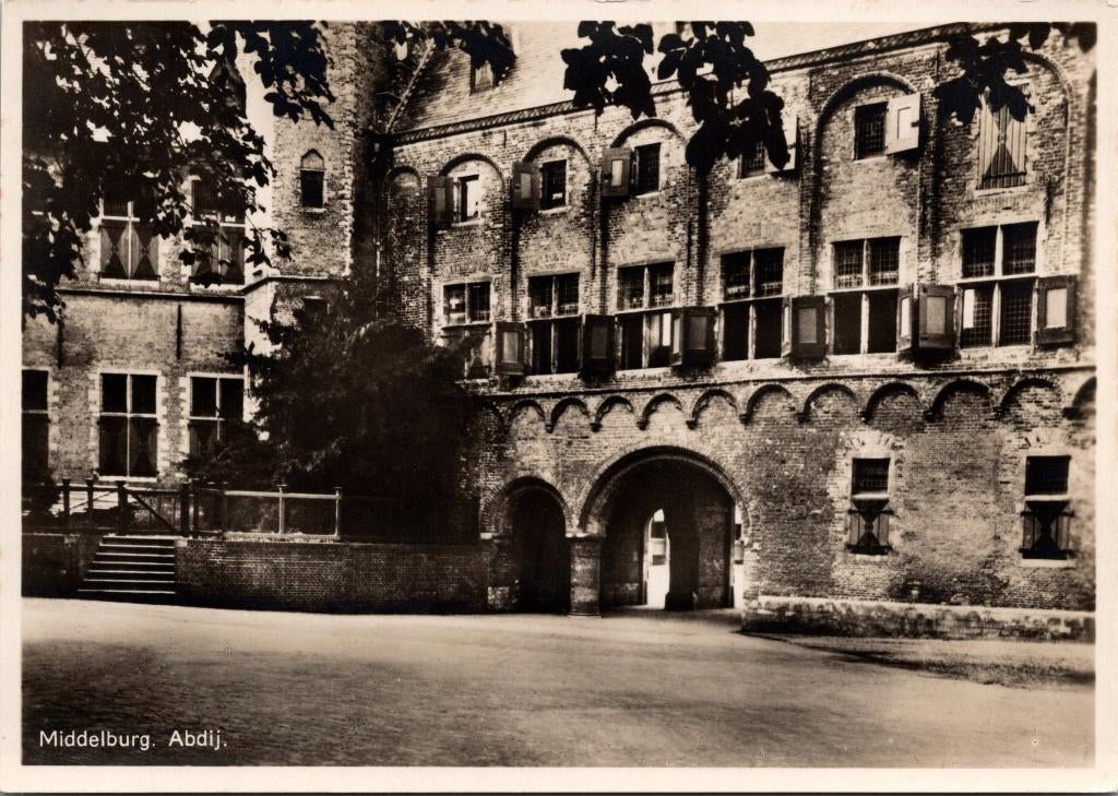 Middelburg Abdij, Verzenden, 1940 tot 1960, Ongelopen, Zeeland