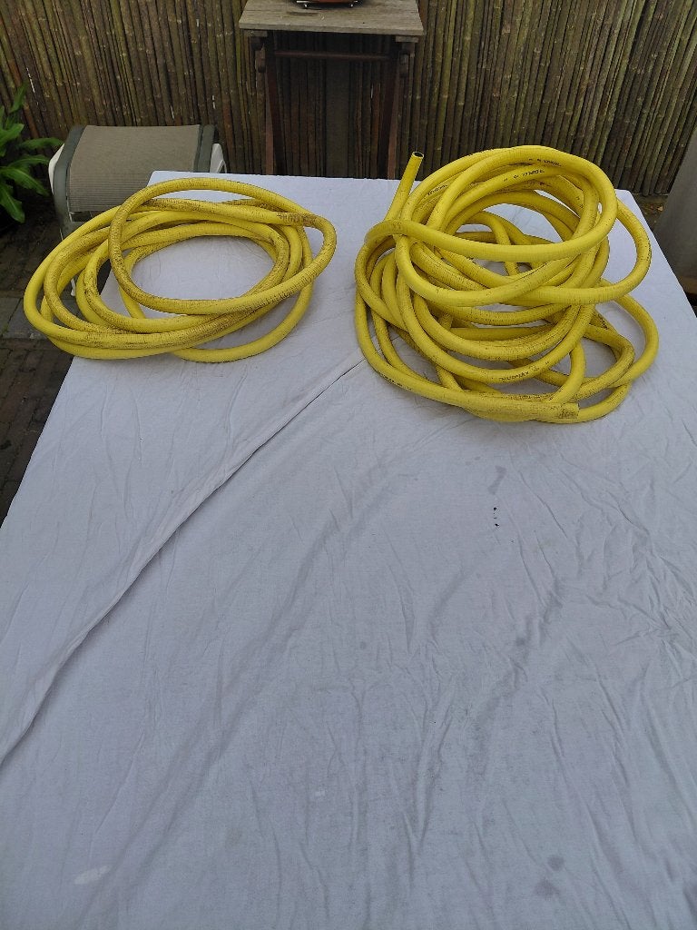 tuinslang + div. koppelingen, Ophalen, Gebruikt, Tuinslang