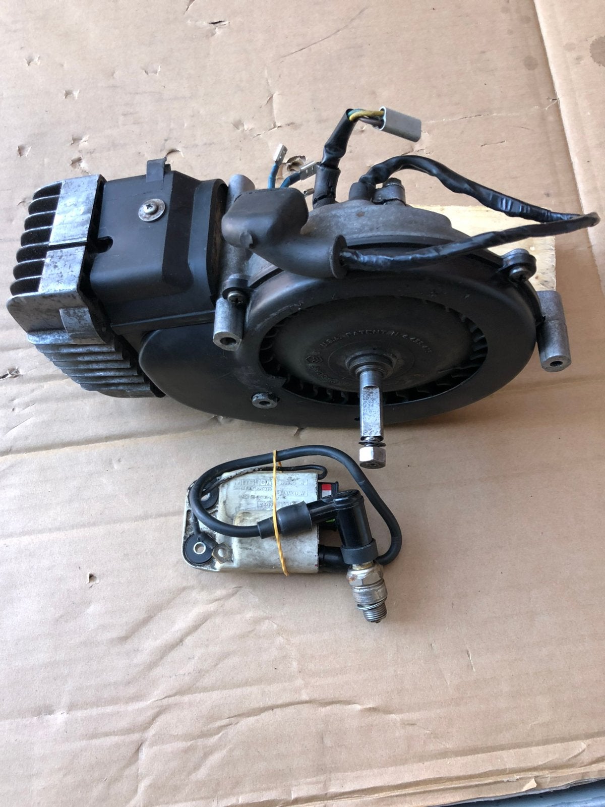 Goed lopend Elektronisch bromblok Citta,Bravo,Ciao,Vespa SI, Ophalen of Verzenden, Gebruikt, Blok