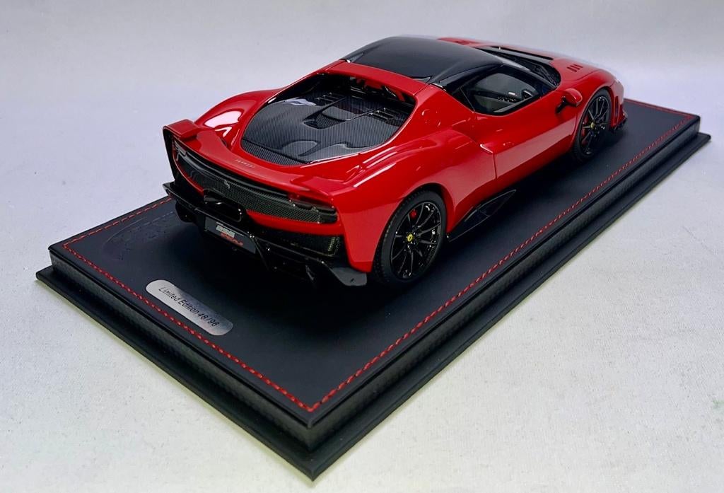 Ferrari 296 Speciale Rood 1:18 P18269B1 van BBR, Ophalen of Verzenden, Nieuw, Auto, Overige merken