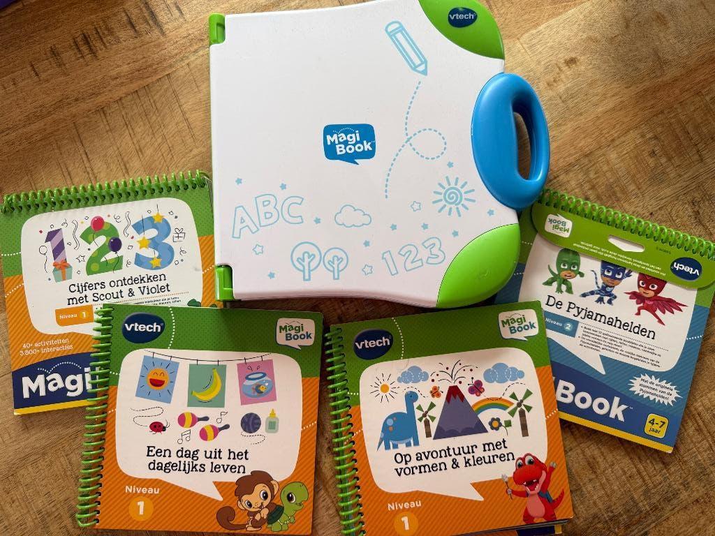 Vtech magibook + losse boekjes, Ophalen of Verzenden, Zo goed als nieuw, 2 tot 4 jaar