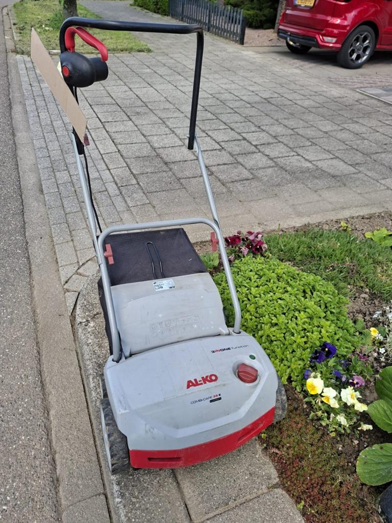 Electrische verticuteer machine. Merk: Alko., Ophalen, Gebruikt, Elektrisch
