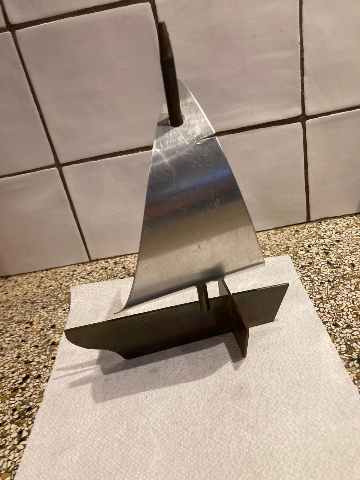 Metalen boot, Ophalen of Verzenden, Zo goed als nieuw, Overige typen