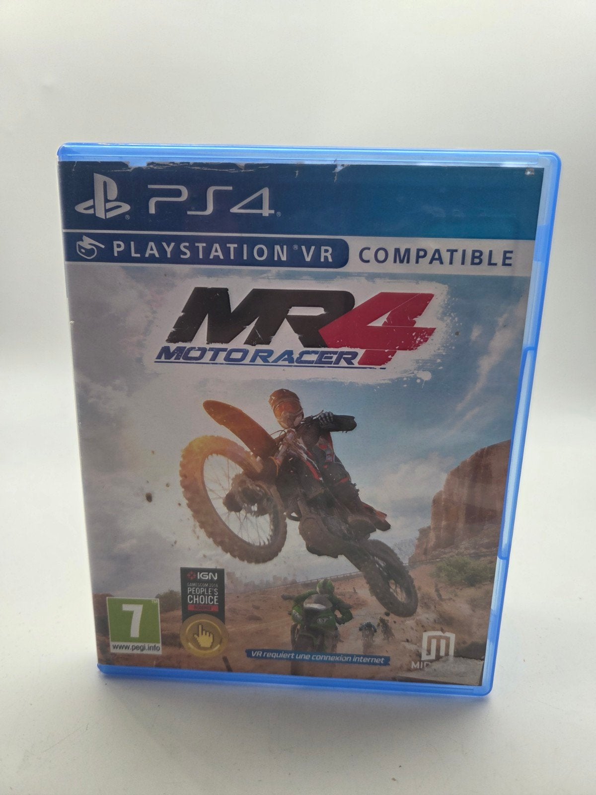 Moto Racer 4 PS4 - Racegame met VR-compatibiliteit, Microids, 1 speler, Racen en Vliegen, Virtual Reality