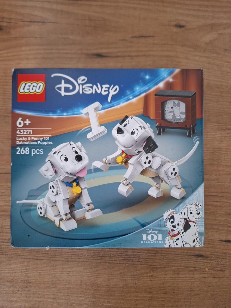 LEGO Disney 43271 Lucky & Penny 101 Dalmatiërs Puppies, Lego, Nieuw, Ophalen of Verzenden, Disney