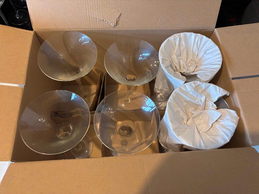 Glazen cocktail/martini, Huis en Inrichting, Keuken | Servies, Ophalen, Glas of Glazen, Overige stijlen, Glas
