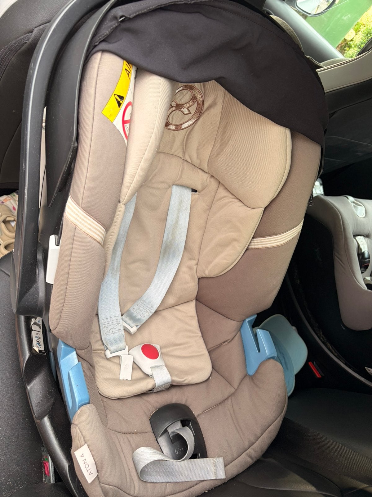Cybex Aton 4 autostoel - Veilig en comfortabel, Verstelbare rugleuning, 0 t/m 13 kg, Ophalen, Overige merken