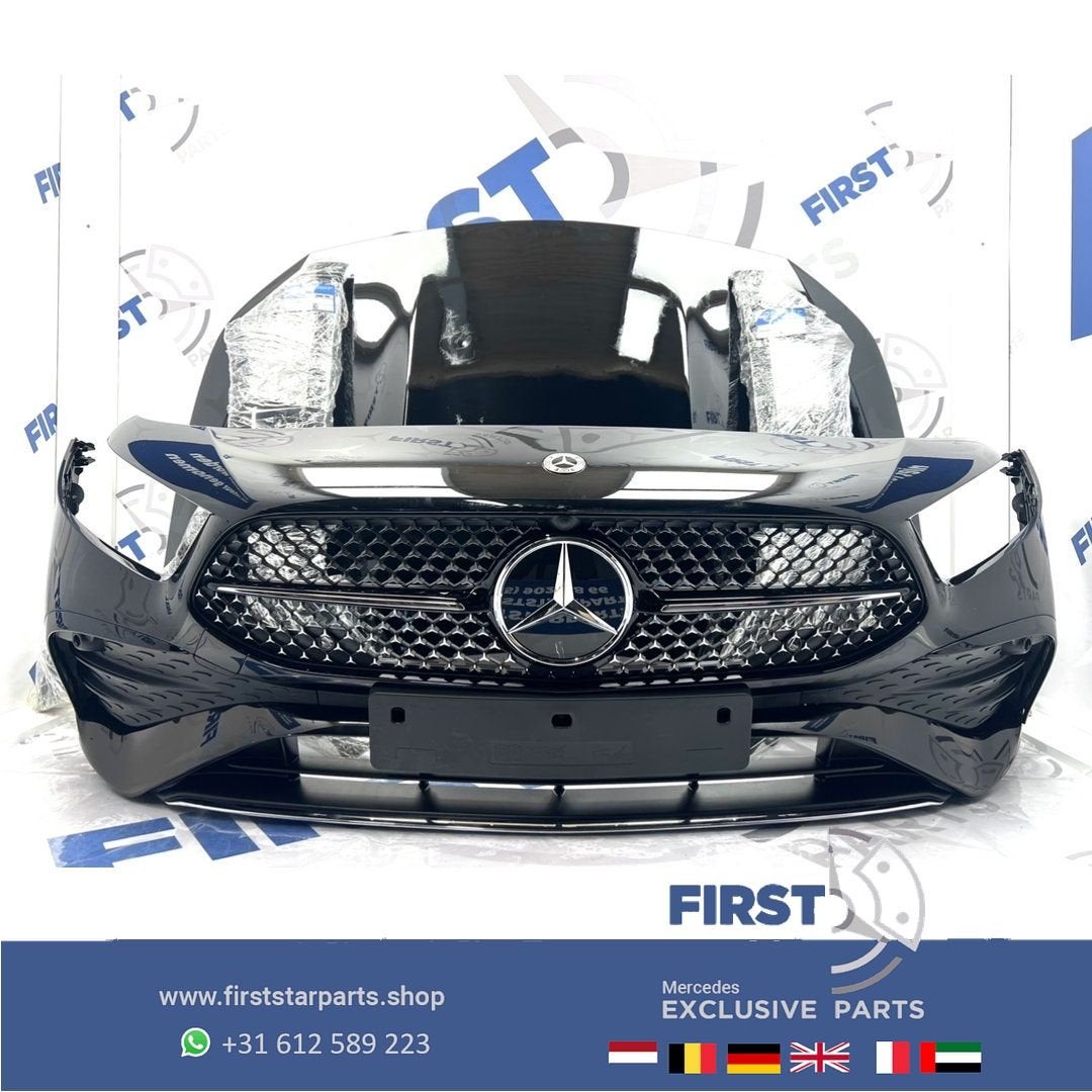 W118 C118 X118 CLA FACELIFT AMG VOORKOP ZWART 2022-2026 orig, Auto-onderdelen, Carrosserie en Plaatwerk, Gebruikt, -, Voor, Ophalen of Verzenden