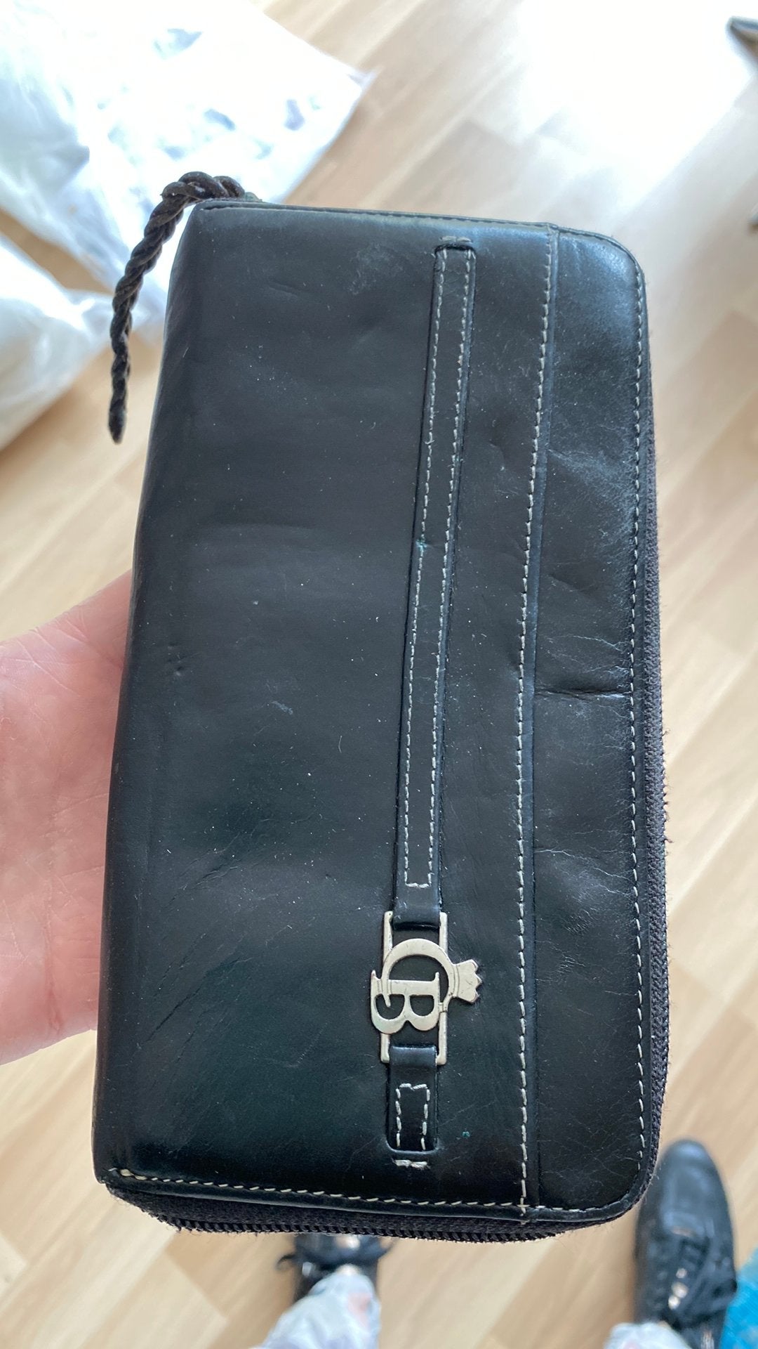 C&B portemonnee, Ophalen, Zo goed als nieuw, Zwart
