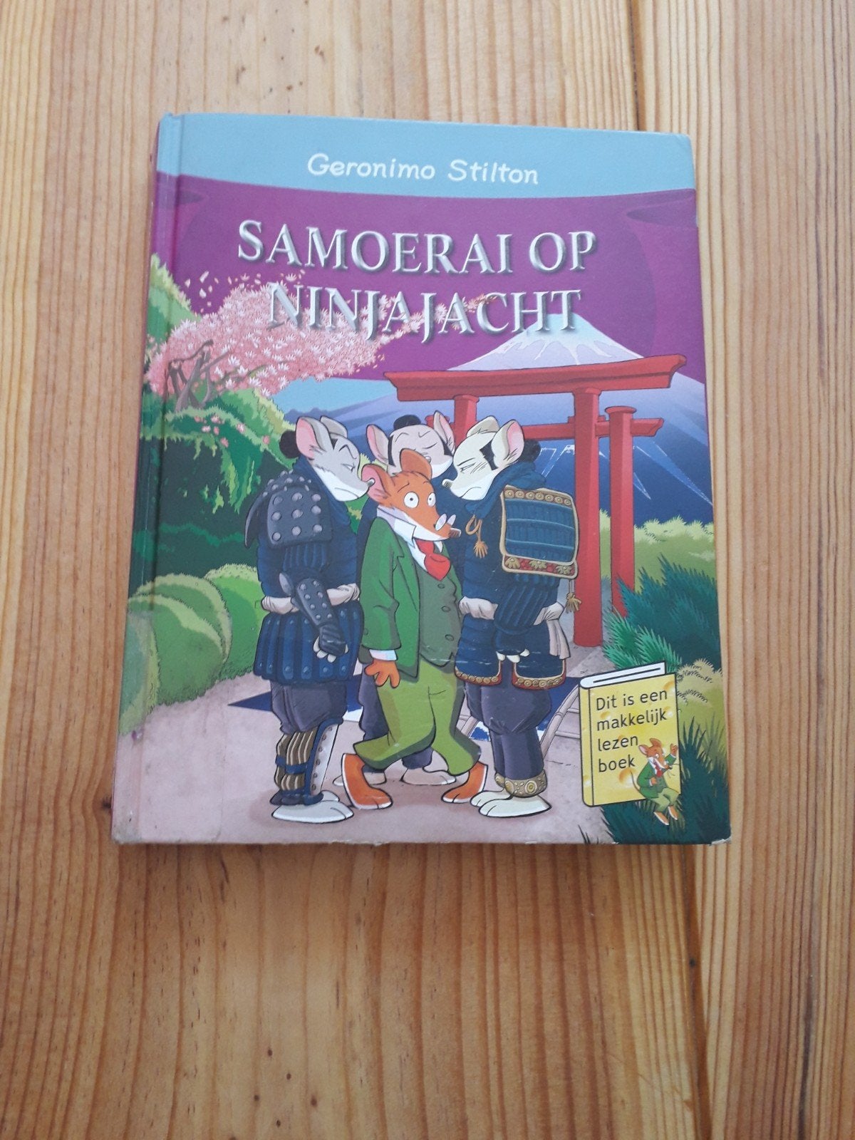 Geronimo Stilton: Samoerai op Ninjajacht (Makkelijk Lezen), Ophalen of Verzenden, Gelezen, Geronimo Stilton, Fictie algemeen