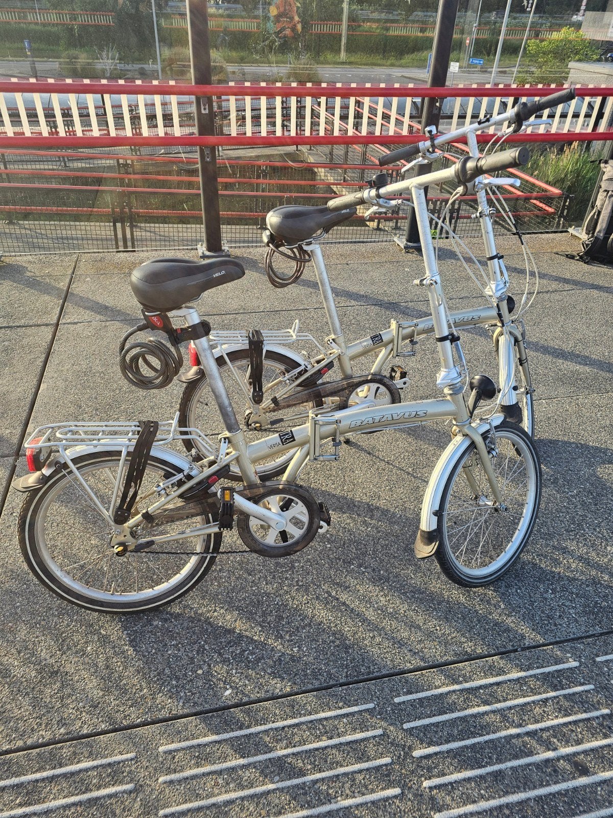 2x Batavus Aluminium vouwfietsen in goede staat, 20 inch of meer, Versnellingen, Batavus, Ophalen of Verzenden