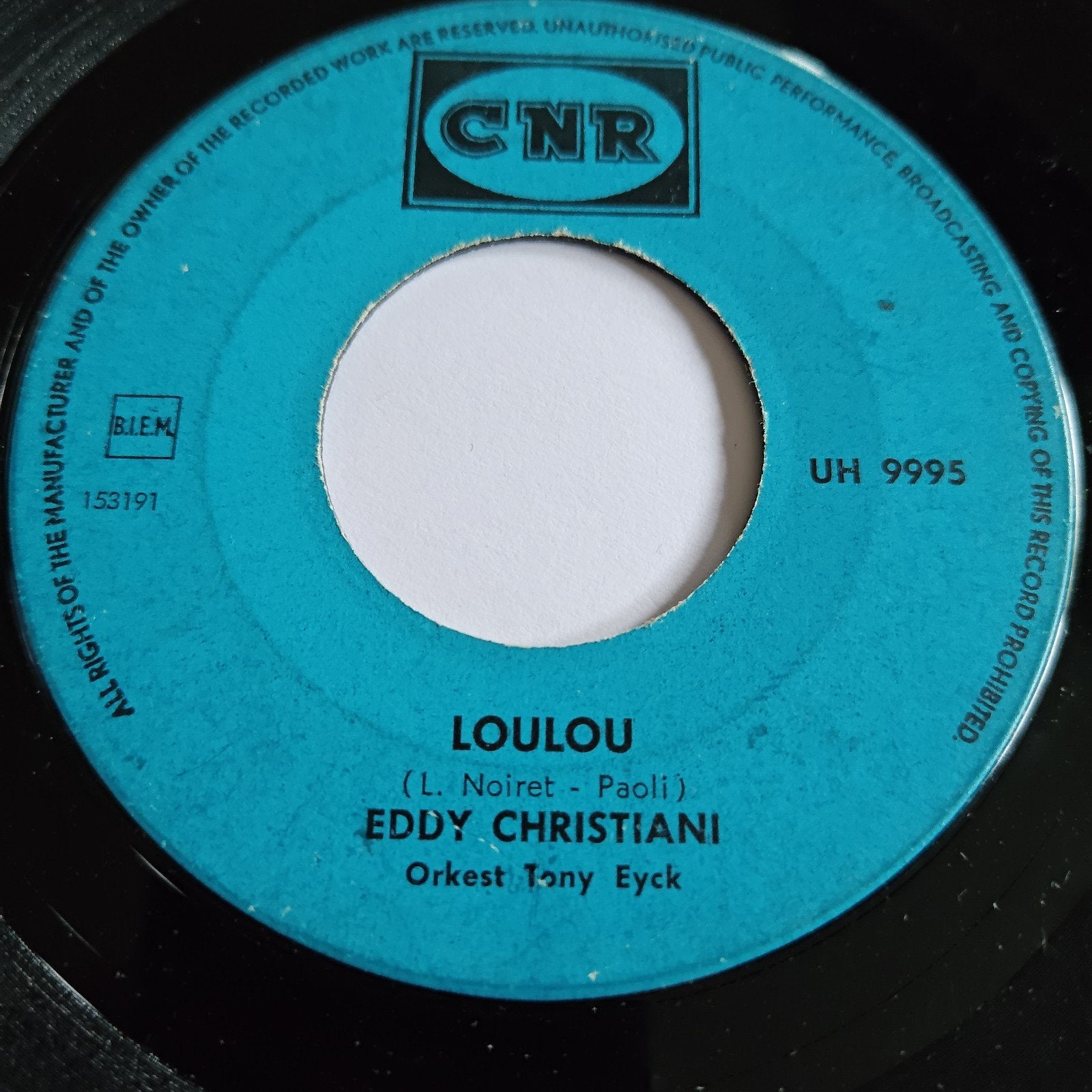 Eddy Christiani Kom, Maak Je Snor Nog Eens Nat / Loulou (7, Gebruikt, 7 inch, Ophalen of Verzenden, EP