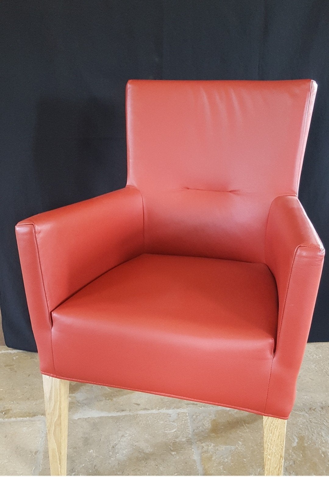 stoelen, Ophalen, Nieuw, Leer, Vier