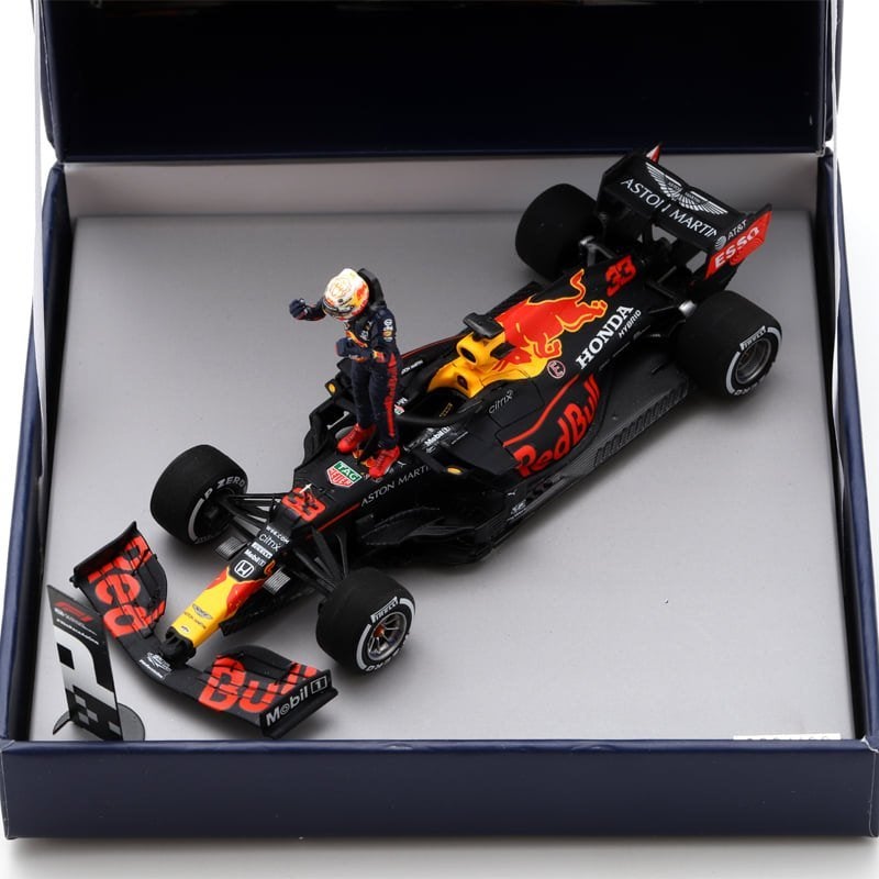 Max Verstappen 1:43 Winner Abu Dhabi GP 2020 Spark 400pcs, Ophalen of Verzenden, Nieuw, Formule 1