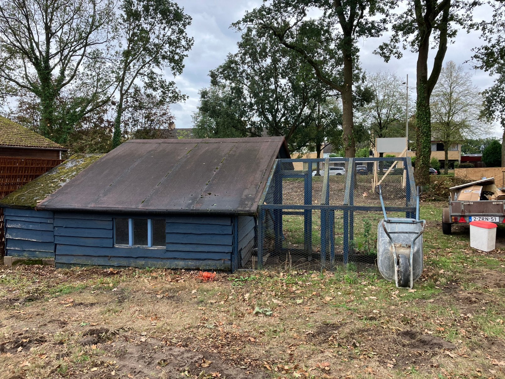 Schuur  - kippenhok, Ophalen, Gebruikt, Hout, Overige typen