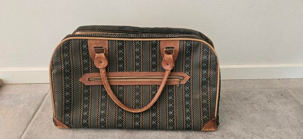 Vintage reistas - Uniek design, Antiek en Kunst, Ophalen