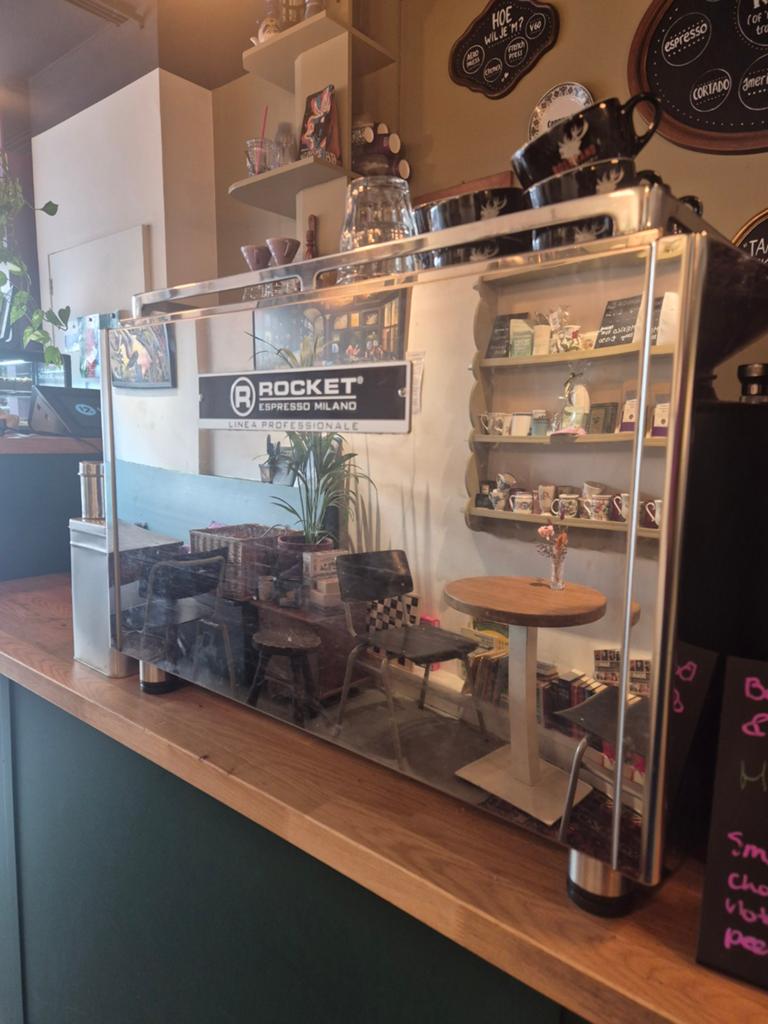 Rocket espressomachine, Ophalen of Verzenden, Gebruikt