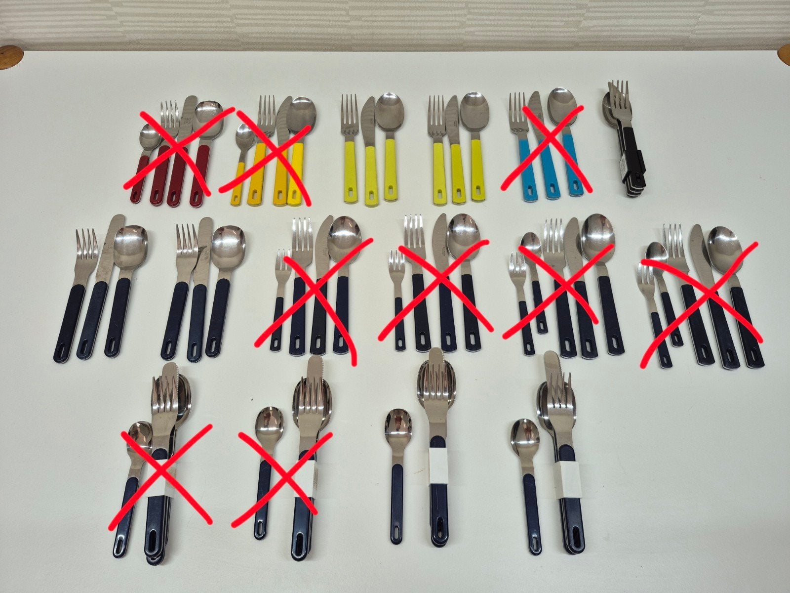 Per set vanaf €5,- Vintage Mepal Rosti camping bestek., Ophalen of Verzenden, ., ., .