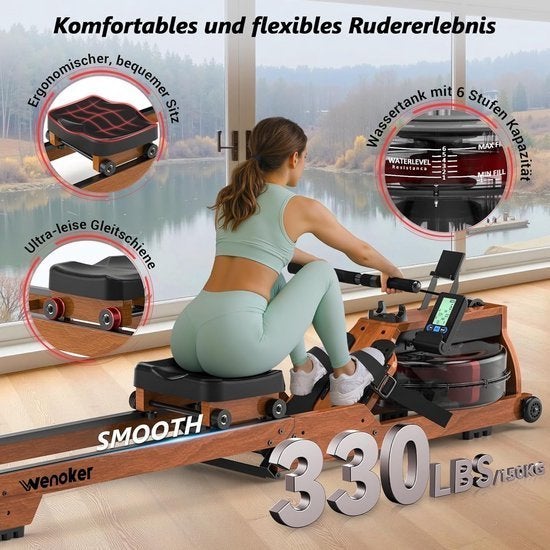 Thuisroeimachine – Roeitoestel – Fitnessapparaat, Corvance B.V., Verzenden, Nieuw, Corvancebol@gmail.com