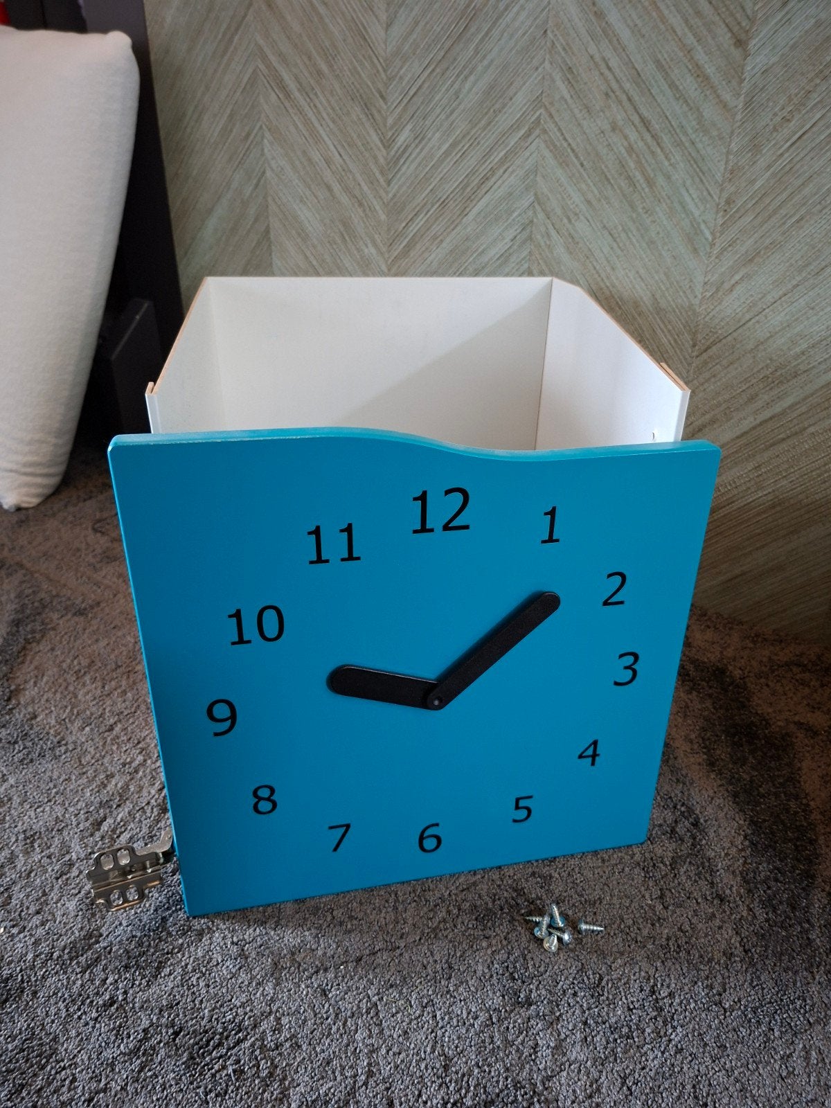 Kallax inzetdeel klok zgan, Ophalen, Minder dan 75 cm, 50 tot 70 cm, 105 cm of meer
