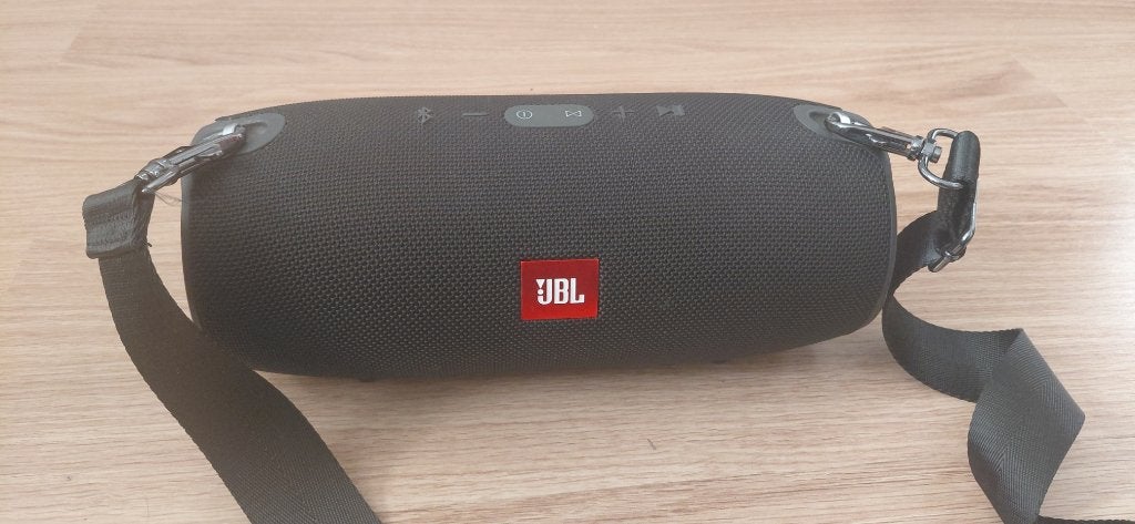 JBL Xtreme Zwart – Inbegrepen Oplader & Draagriem, Bluetooth, JBL, Verzenden, Zo goed als nieuw