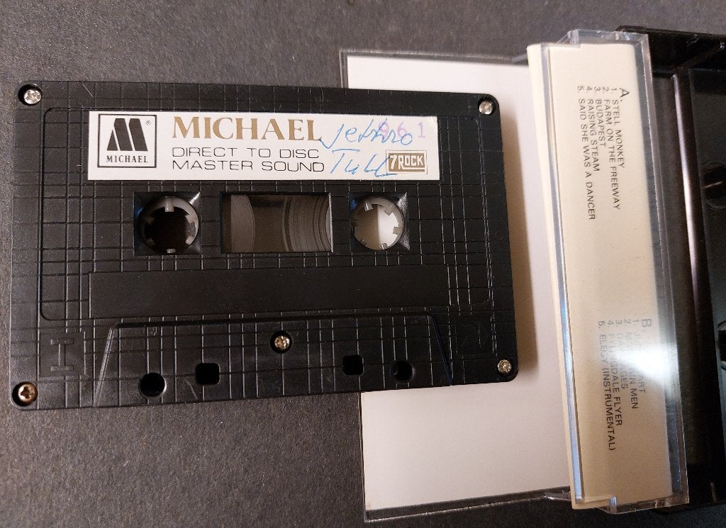 Jethro Tull CASSETTE Indonesie Crest Of A Knave, Gebruikt, Verzenden, Jethro Tull, 1 bandje