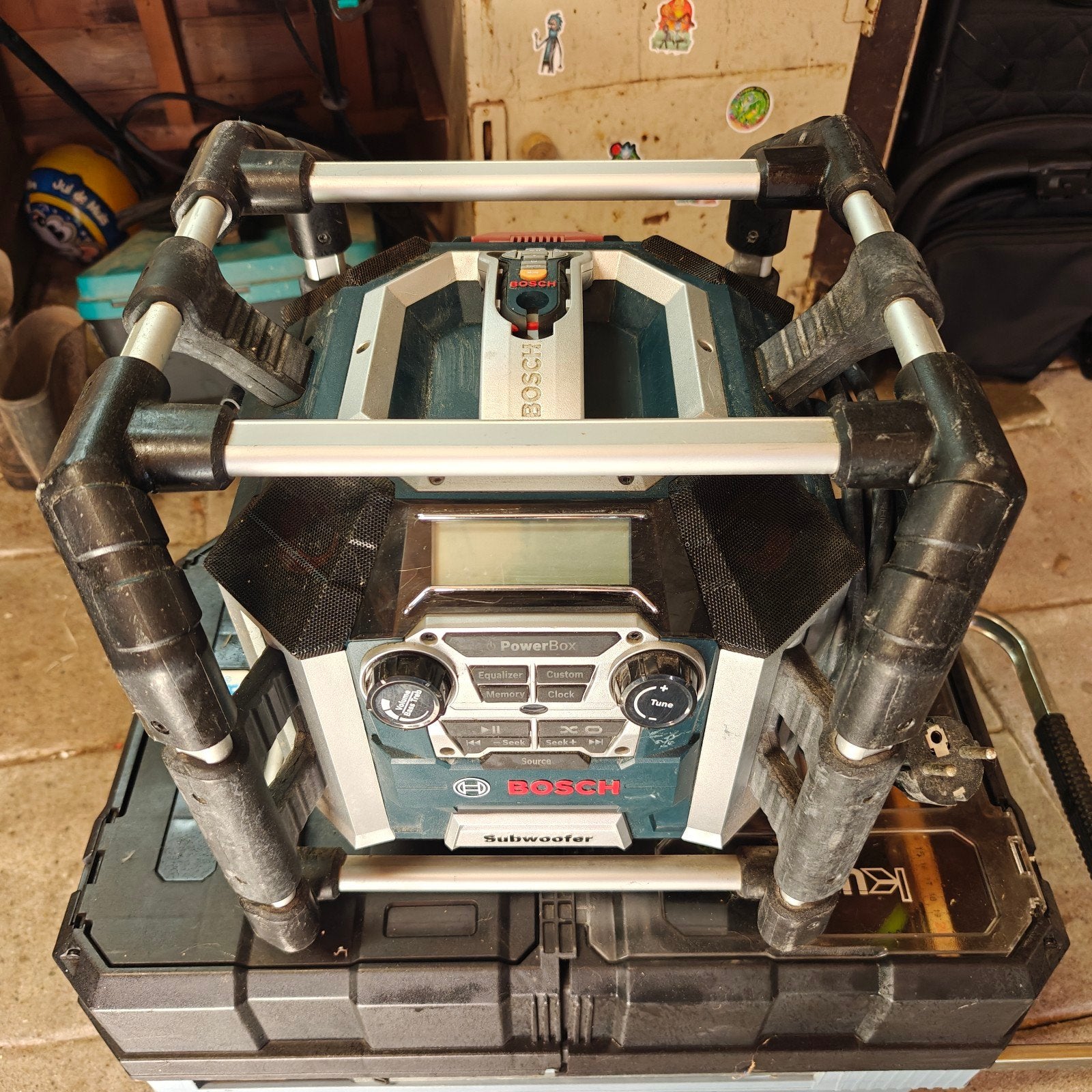 Bosch GML 50 PowerBox Bouwradio met Subwoofer, Ophalen