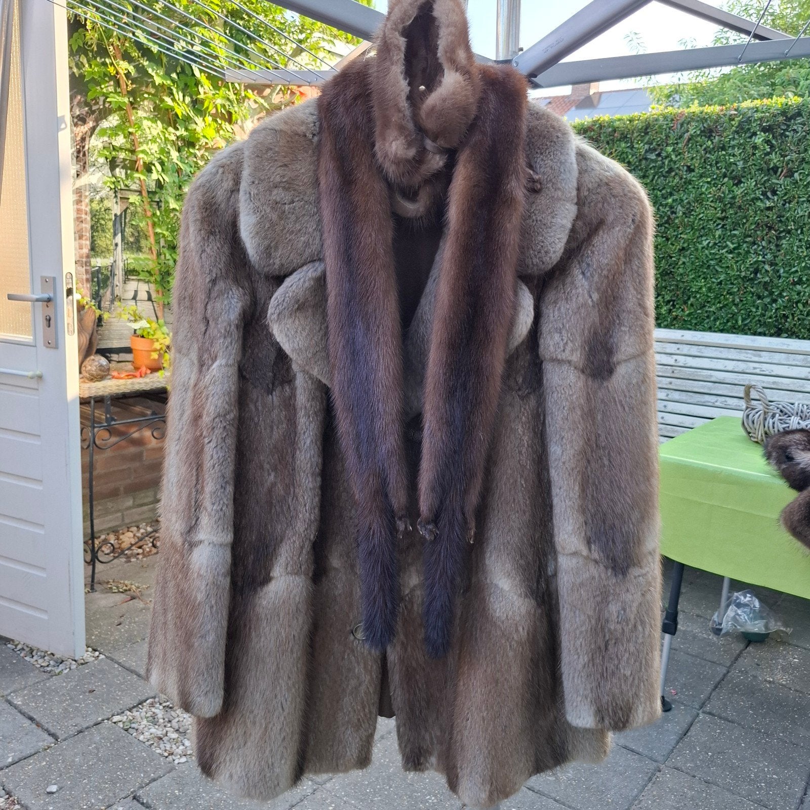 Sierlijke chique trendy Bontjas in perfecte staat,plm L-xl!, Kleding | Dames, Jassen | Winter, Ophalen of Verzenden, Zo goed als nieuw