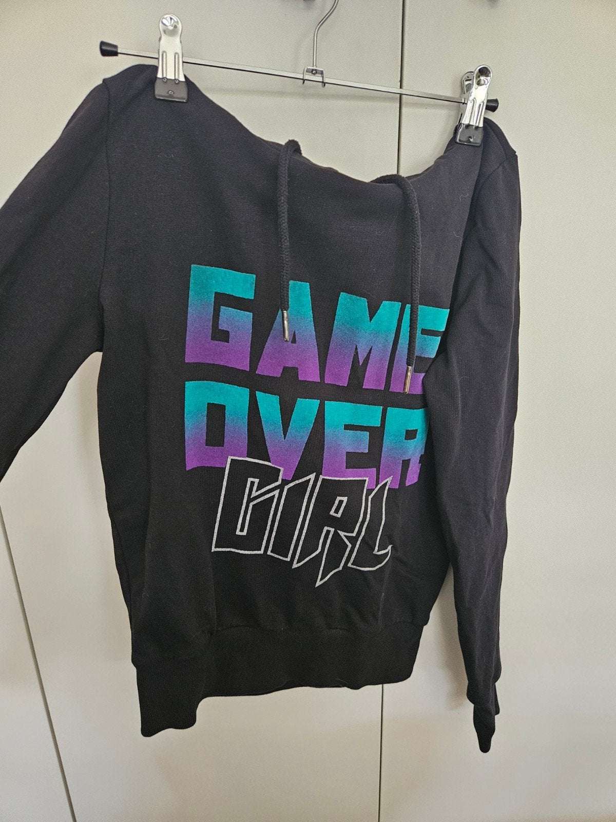 Nikkie hoodie 'Game Over Girl' - maat 32, Zwart, Ophalen of Verzenden, Nikkie, Maat 34 (XS) of kleiner