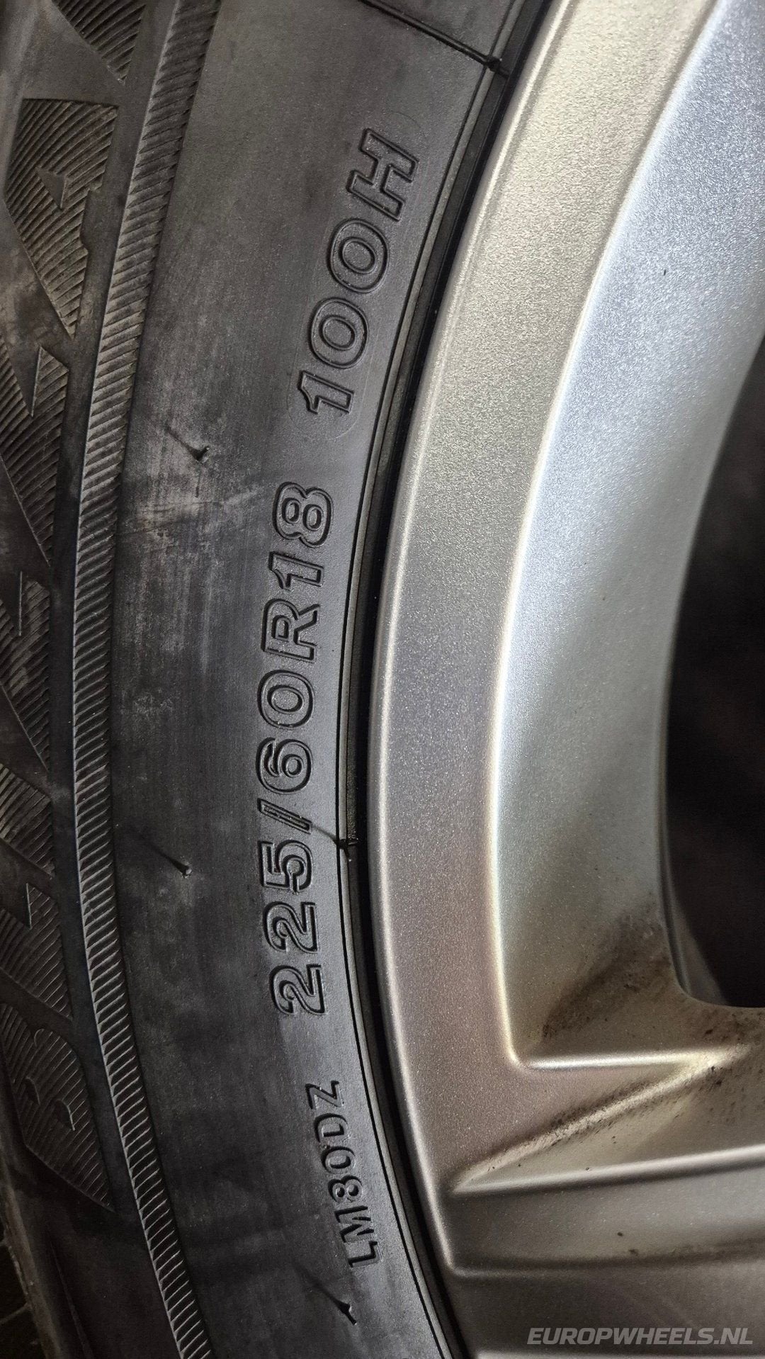 18 inch VW Tiguan AD1 Allspace BW2 velgen winterbanden, 18 inch, Gebruikt, -, -