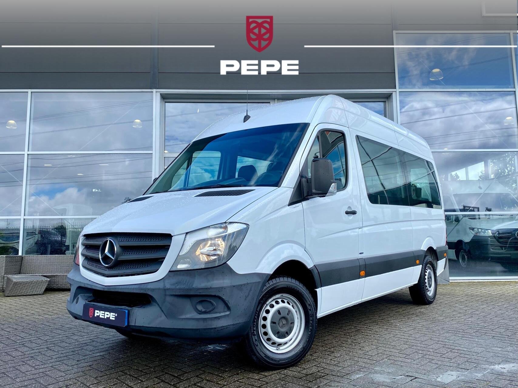 Mercedes Sprinter 314 2.2 CDI 432 AUT.|ROLSTOELBUS|MEERDERE, Auto's, Automaat, Gebruikt, 2000 kg, Wit
