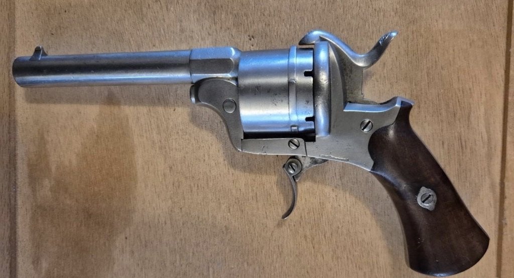 9mm zwartkruit penvuur revolver, Ophalen of Verzenden