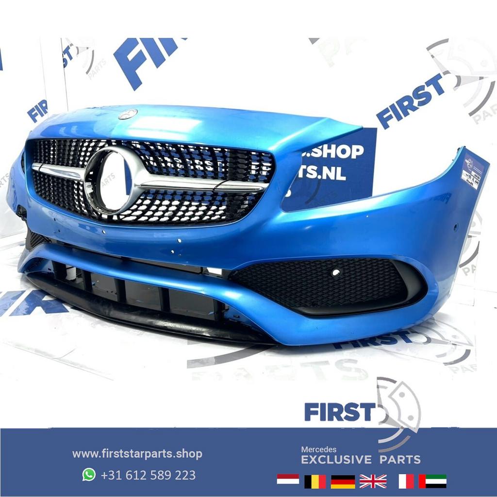 W176 BUMPER FACELIFT AMG VOORBUMPER Mercedes A Klasse 2012-2, Gebruikt, -, Voor, Ophalen of Verzenden