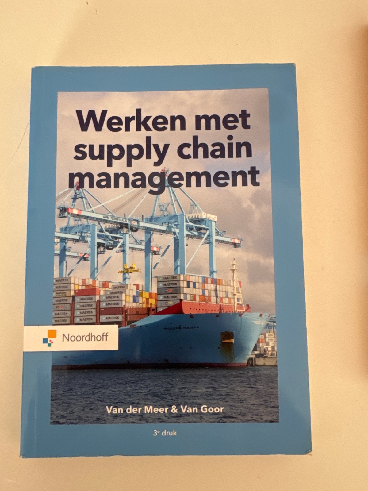 Werken met supply chain management - 3e druk, Ophalen of Verzenden, Gamma, Zo goed als nieuw, HBO