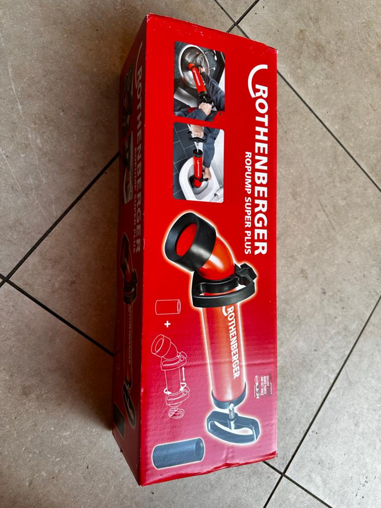 Rothenberger Ropump Super Plus ontstopper, Ophalen, Zo goed als nieuw