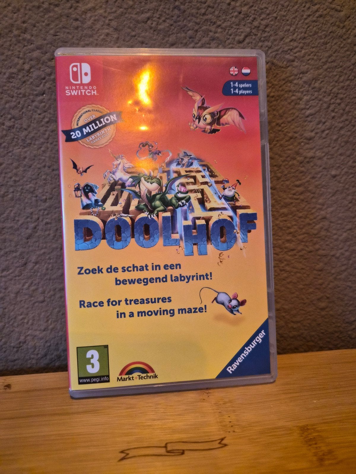 Doolhof Nintendo Switch, Ophalen, Zo goed als nieuw, Met 2 controllers, Switch Original