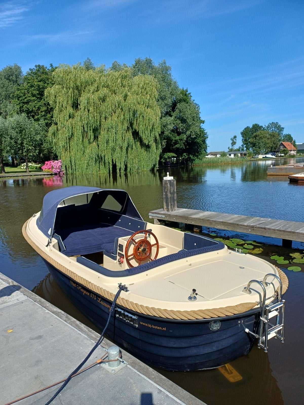 Oud Huijzer 575 Luxury Sloep met 20pk Honda en trailer, Watersport en Boten, Ophalen, Overige typen, Rondzit, Zo goed als nieuw