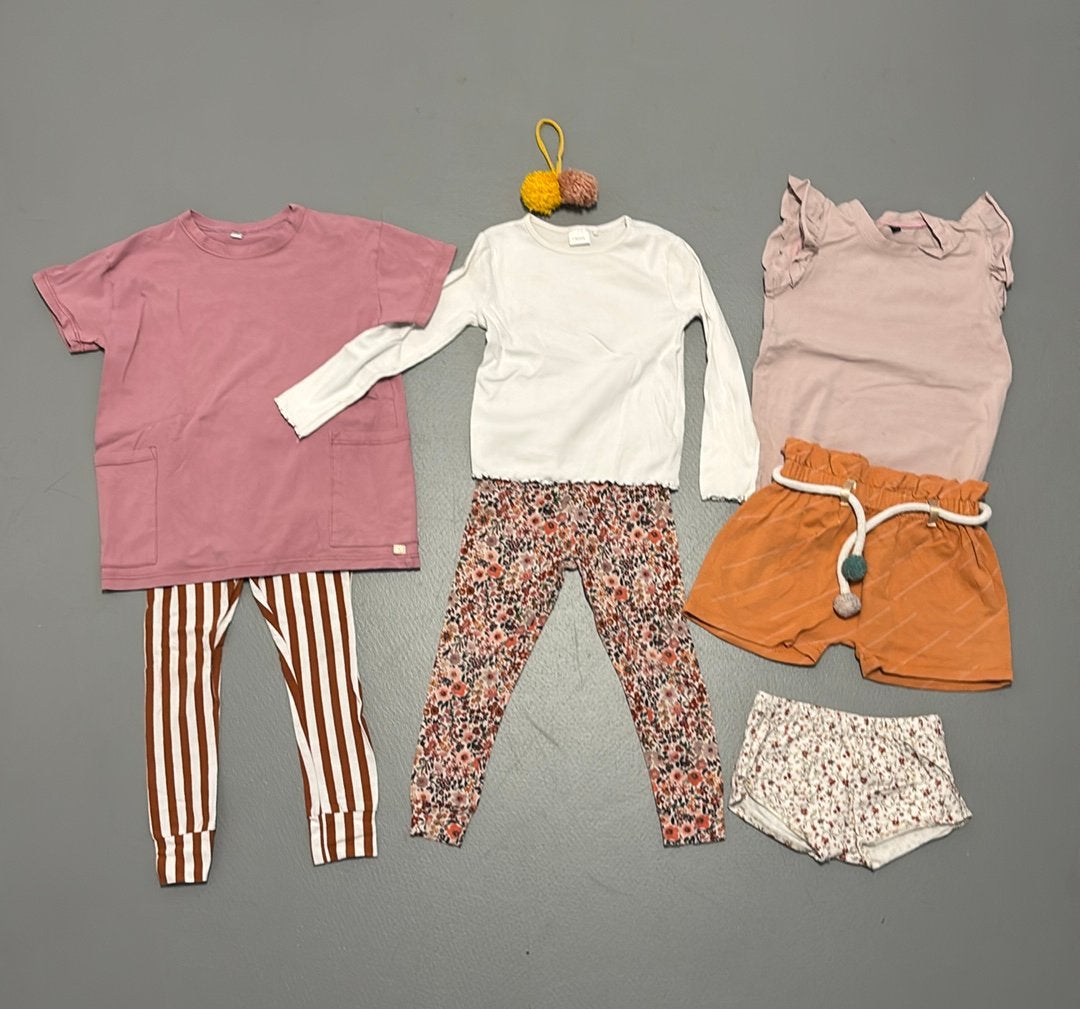 Zoofs pakketje handgemaakte kleding 98-104, next longsleeve, Kinderen en Baby's, Ophalen of Verzenden, Zo goed als nieuw, Maat 98