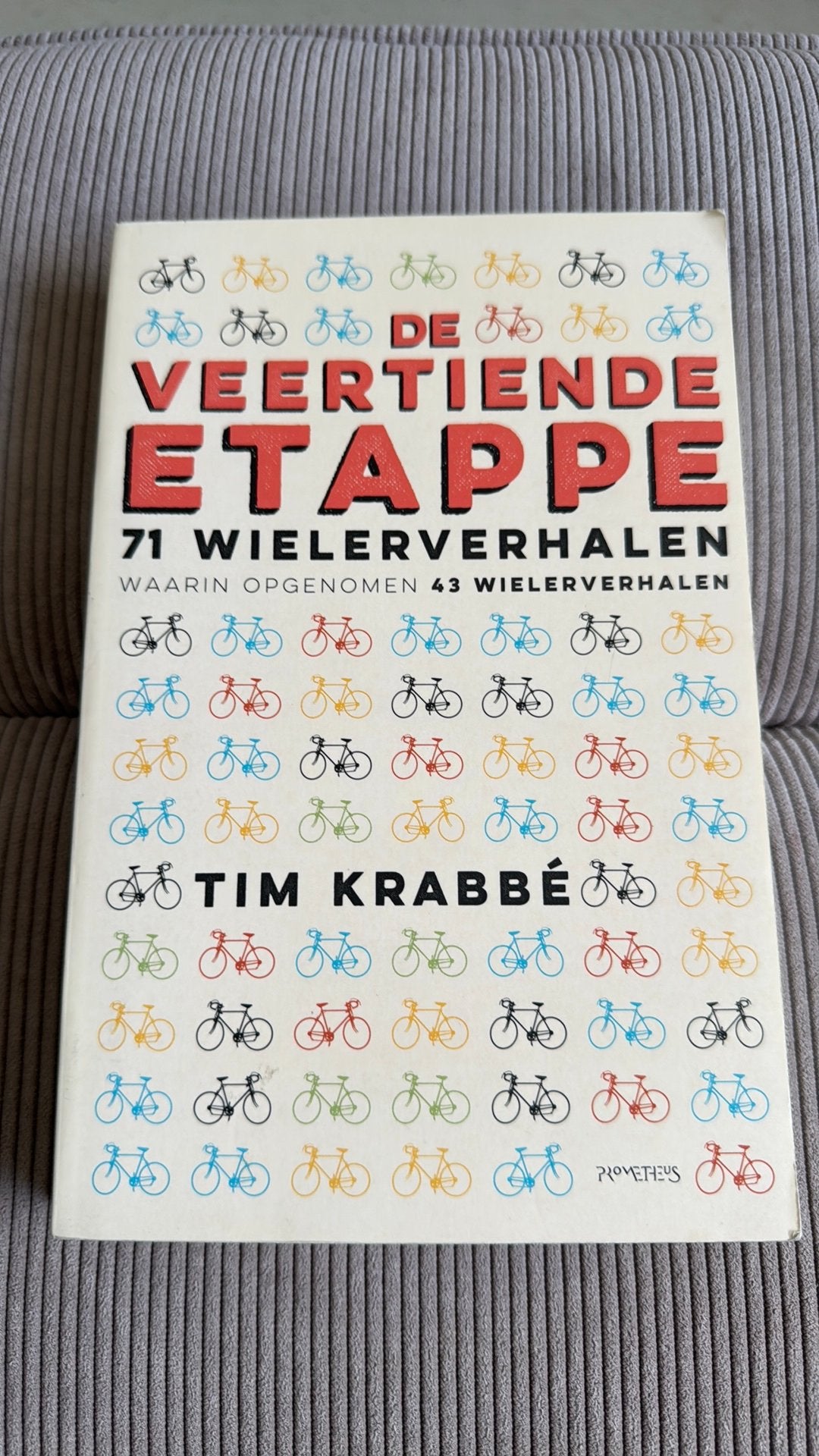 Tim Krabbé - De veertiende etappe, Boeken, Ophalen of Verzenden, Zo goed als nieuw, Tim Krabbé